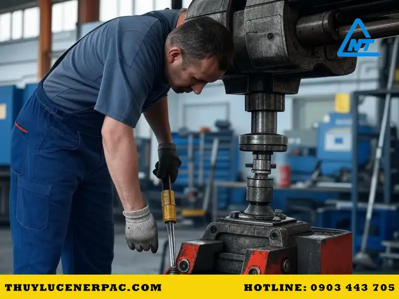 Giải Pháp Nâng Hạ Hiệu Quả Với Kích Đội Thủy Lực Từ Enerpac 3 Bảo Trì Máy Móc Công Nghiệp Với Kích Đội Thủy Lực Enerpac